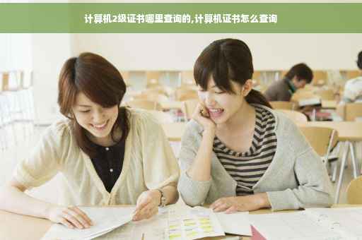 计算机2级证书哪里查询的,计算机证书怎么查询 计算机2级证书哪里查询的,计算机证书怎么查询