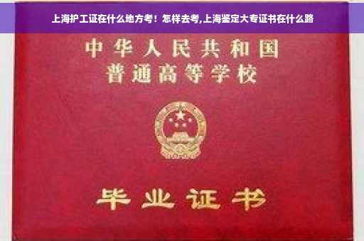 上海护工证在什么地方考！怎样去考,上海鉴定大专证书在什么路