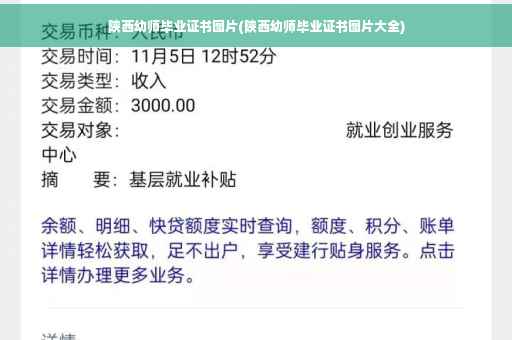 陕西幼师毕业证书图片(陕西幼师毕业证书图片大全)