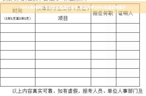 2003年的研究生毕业证能查出来吗,青岛大学2003毕业证书图片