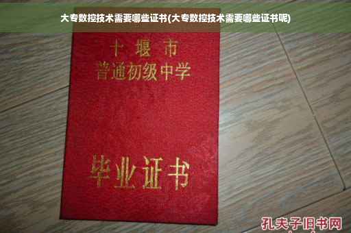大专数控技术需要哪些证书(大专数控技术需要哪些证书呢)