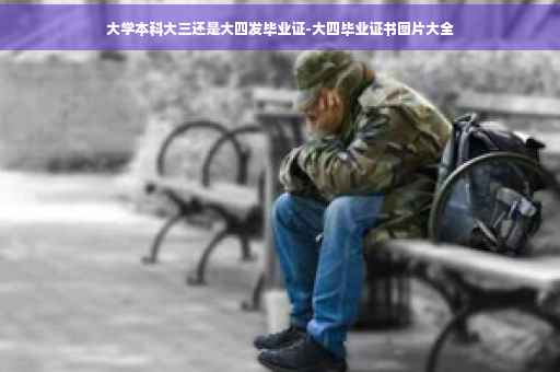 大学本科大三还是大四发毕业证-大四毕业证书图片大全