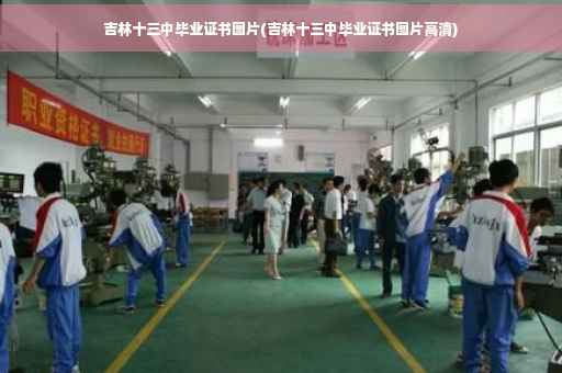 吉林十三中毕业证书图片(吉林十三中毕业证书图片高清)