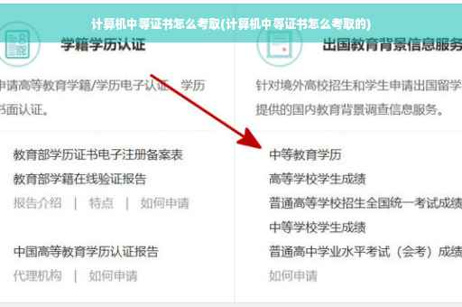 计算机中等证书怎么考取(计算机中等证书怎么考取的)