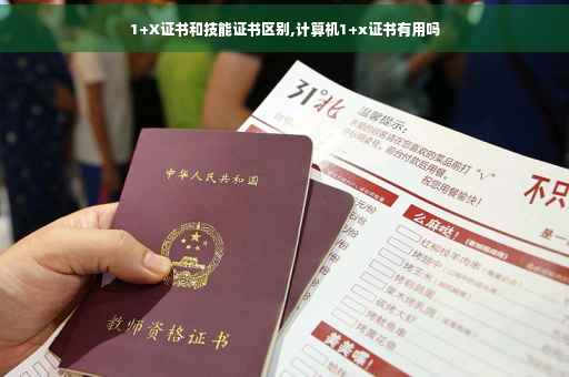 1+X证书和技能证书区别,计算机1+x证书有用吗