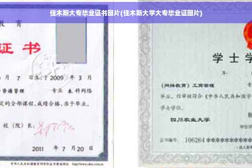 佳木斯大专毕业证书图片(佳木斯大学大专毕业证图片)