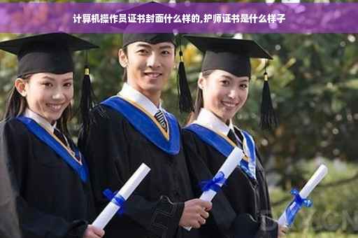 计算机操作员证书封面什么样的,护师证书是什么样子