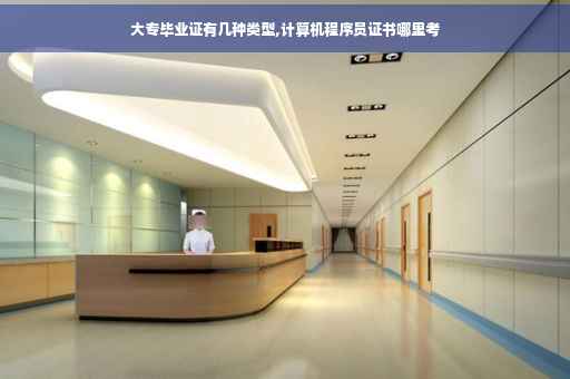 大专毕业证有几种类型,计算机程序员证书哪里考