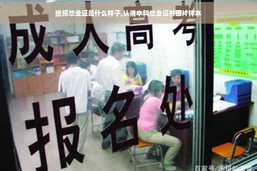 统招毕业证是什么样子,认清本科毕业证书图片样本