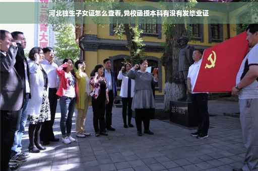 河北独生子女证怎么查看,党校函授本科有没有发毕业证