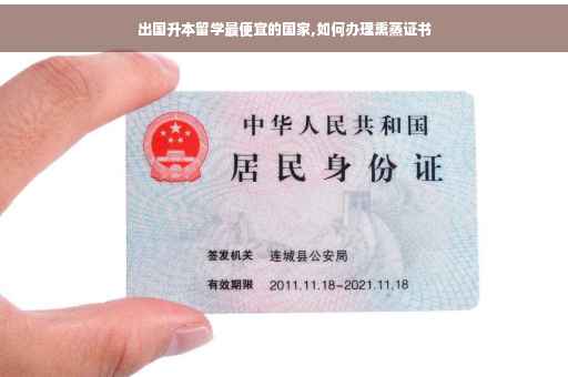 出国升本留学最便宜的国家,如何办理熏蒸证书