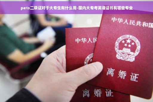 pets二级证对于大专生有什么用-国内大专考英语证书有哪些专业
