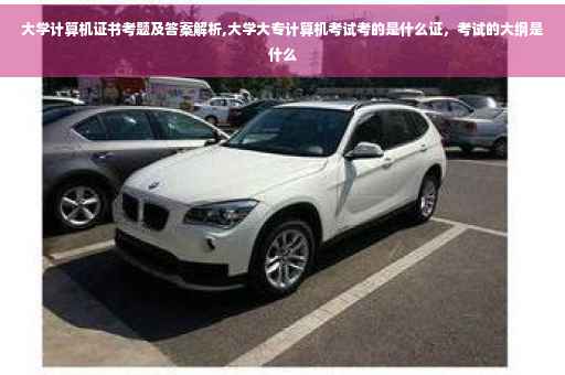 大学计算机证书考题及答案解析,大学大专计算机考试考的是什么证，考试的大纲是什么