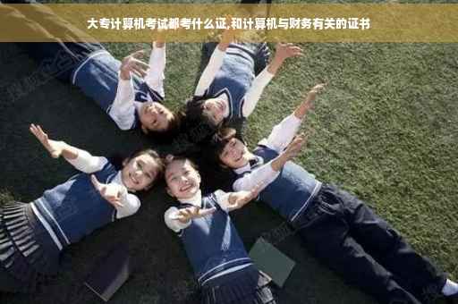 大专计算机考试都考什么证,和计算机与财务有关的证书 大专计算机考试都考什么证,和计算机与财务有关的证书