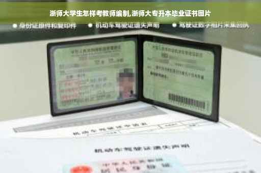 浙师大学生怎样考教师编制,浙师大专升本毕业证书图片