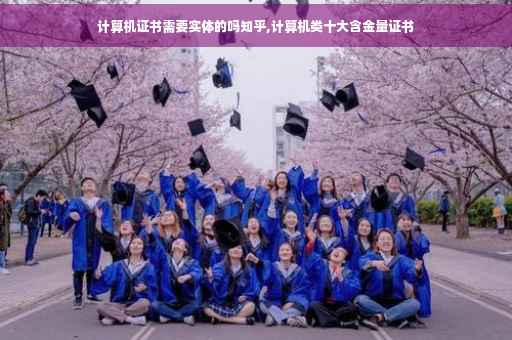 计算机证书需要实体的吗知乎,计算机类十大含金量证书