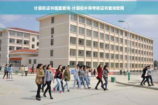 计算机证书哪里查询-计算机中级考核证书查询官网