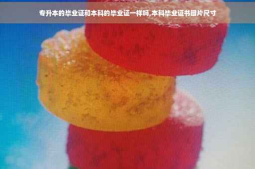专升本的毕业证和本科的毕业证一样吗,本科毕业证书图片尺寸