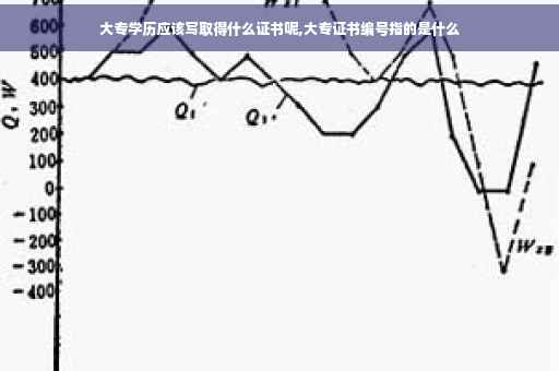 大专学历应该写取得什么证书呢,大专证书编号指的是什么