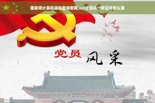 国家级计算机证书查询官网,cct计算机一级证书怎么查