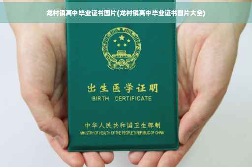 龙村镇高中毕业证书图片(龙村镇高中毕业证书图片大全)