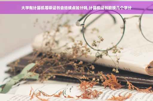 大学有计算机等级证书会给绩点加分吗,计算机证书能换几个学分