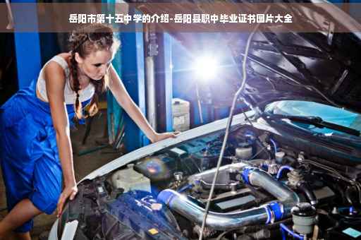 岳阳市第十五中学的介绍-岳阳县职中毕业证书图片大全