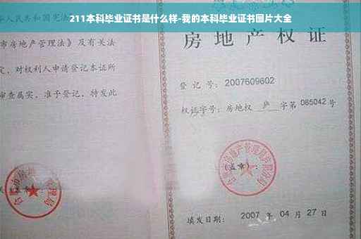 211本科毕业证书是什么样-我的本科毕业证书图片大全