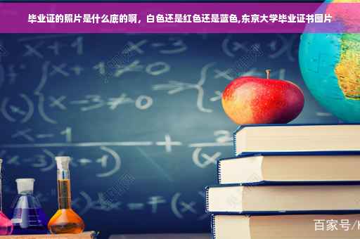 毕业证的照片是什么底的啊，白色还是红色还是蓝色,东京大学毕业证书图片
