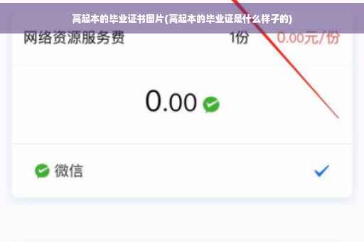 高起本的毕业证书图片(高起本的毕业证是什么样子的)