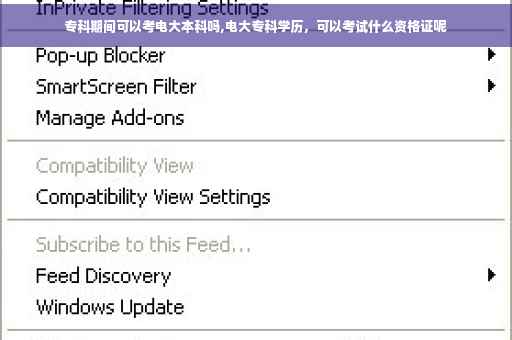专科期间可以考电大本科吗,电大专科学历，可以考试什么资格证呢