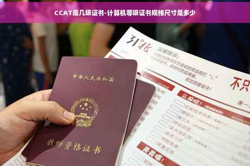 CCAT是几级证书-计算机等级证书规格尺寸是多少