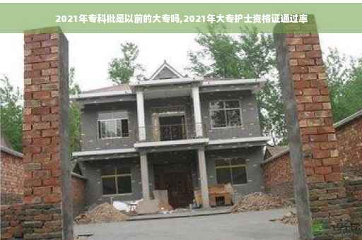 2021年专科批是以前的大专吗,2021年大专护士资格证通过率