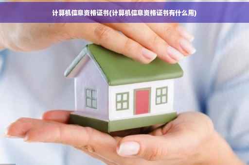 计算机信息资格证书(计算机信息资格证书有什么用)