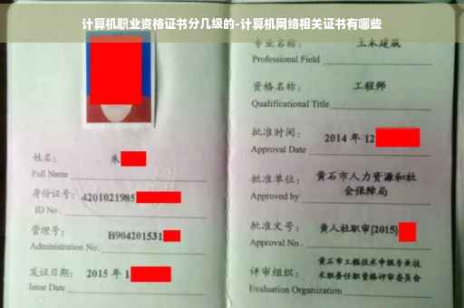 计算机职业资格证书分几级的-计算机网络相关证书有哪些