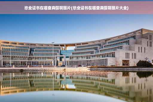 毕业证书在哪查真假啊图片(毕业证书在哪查真假啊图片大全)