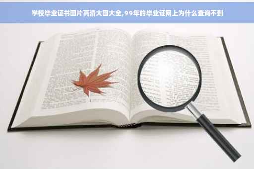 学校毕业证书图片高清大图大全,99年的毕业证网上为什么查询不到