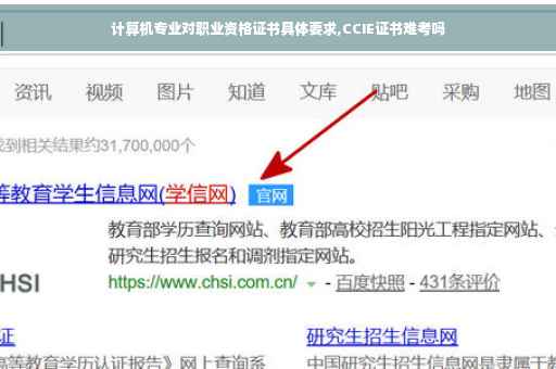 计算机专业对职业资格证书具体要求,CCIE证书难考吗