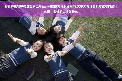 有计算机等级考试国家二级证，可以做为评职称用吗,大学大专计算机考试考的是什么证，考试的大纲是什么