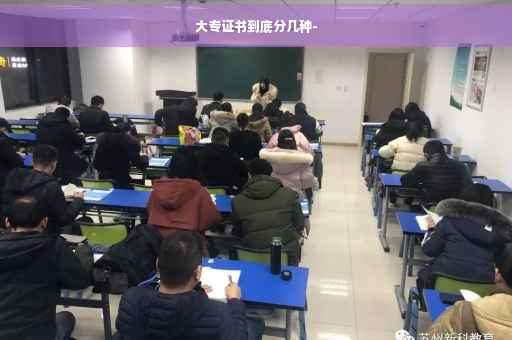 大专证书到底分几种-