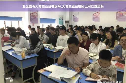怎么查看大专毕业证书编号,大专毕业证在网上可以查到吗