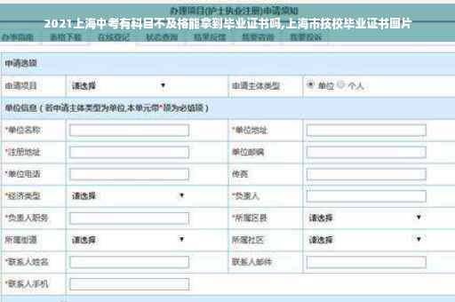 2021上海中考有科目不及格能拿到毕业证书吗,上海市技校毕业证书图片