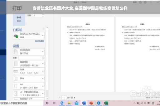 赛普毕业证书图片大全,在深圳学健身教练赛普怎么样