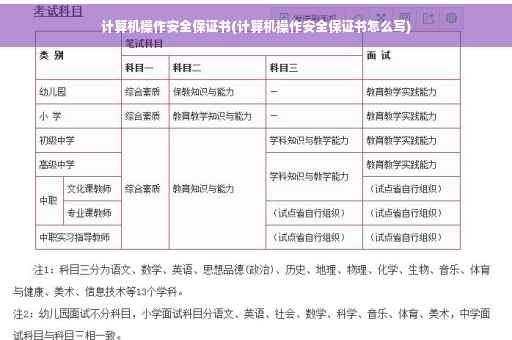 计算机操作安全保证书(计算机操作安全保证书怎么写)