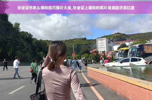 毕业证书怎么摆拍技巧图片大全,毕业证上面贴的照片是蓝底还是红底