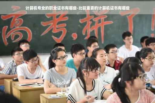 计算机专业的职业证书有哪些-比较重要的计算机证书有哪些 计算机专业的职业证书有哪些-比较重要的计算机证书有哪些