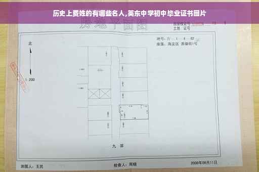 历史上费姓的有哪些名人,英东中学初中毕业证书图片
