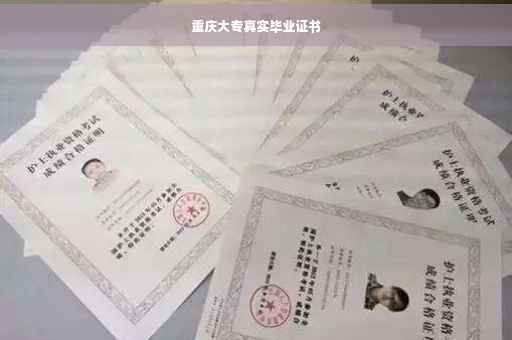 重庆大专真实毕业证书