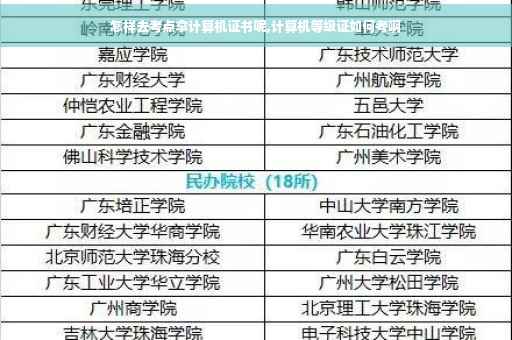 怎样去考点拿计算机证书呢,计算机等级证如何考啊