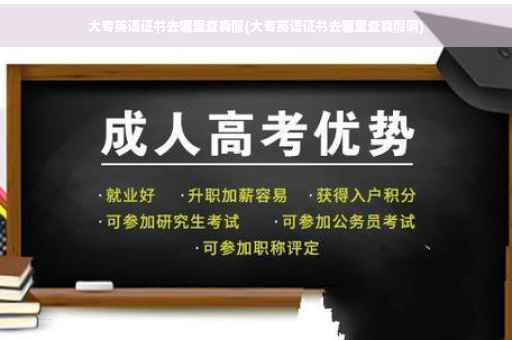 大专英语证书去哪里查真假(大专英语证书去哪里查真假啊)